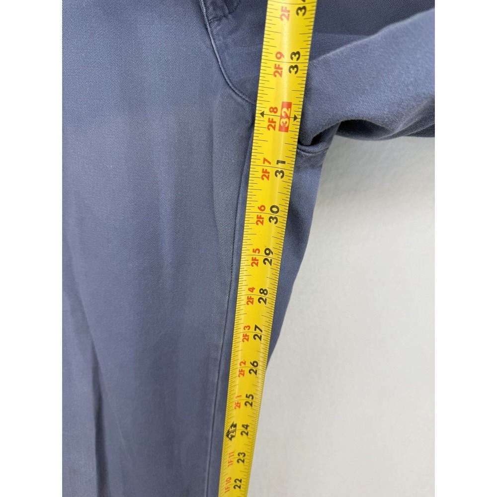 Vintage Polo Ralph Lauren Men's Blue Gordon Pants Size 36x34‎ (32") 100% Cotton - Picture 4 of 8